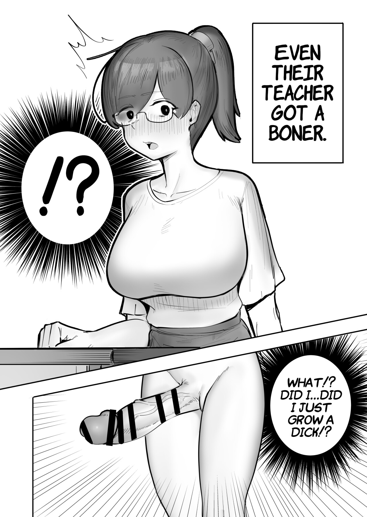 Hentai Manga Comic-An Erotic Gal That Gets Female Teachers Erect-Read-3